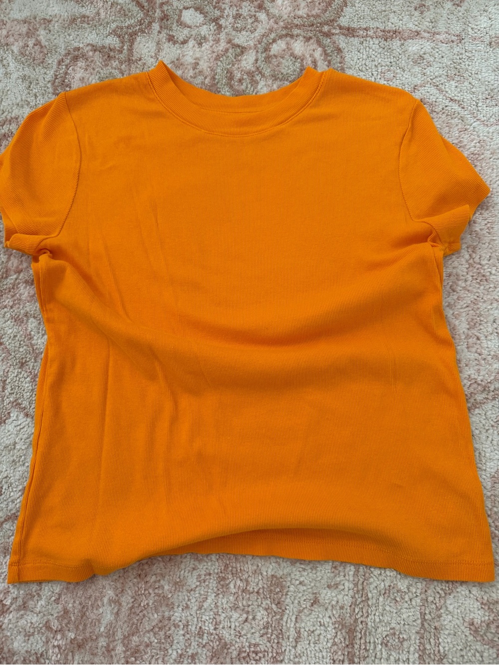 A New Day Short Sleeve Ribbed T-Shirt